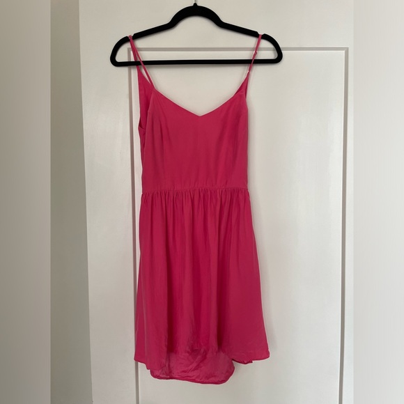 100% silk sun dress with open back size XS - Picture 5 of 5